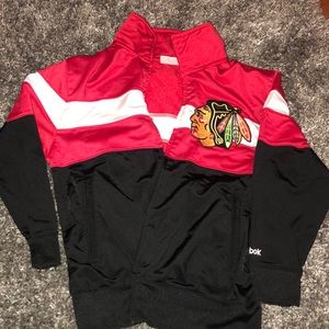 Reebok Chicago Blackhawks zip up. Women’s size S